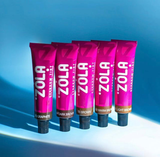 Zola Brow Tint Brown 15 ml